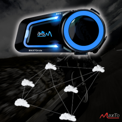 INTERKOM MOTOCYKLOWY MAXTO M6S SYSTEM MESH DO 8 MOTO
